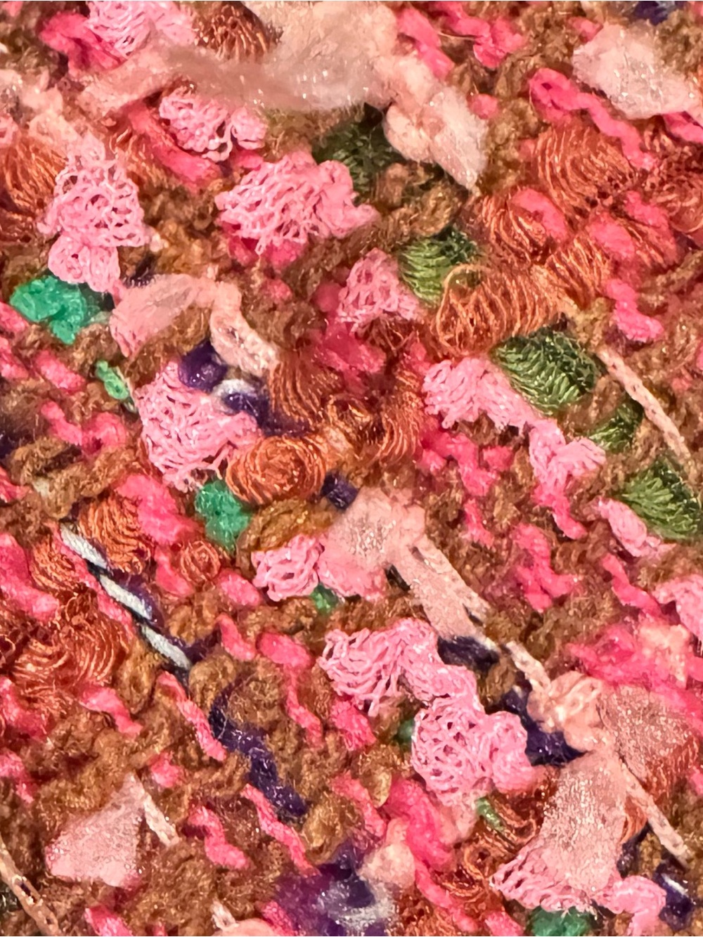 Pink Tweed Mini Dress - Picture 5 of 6